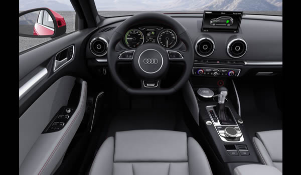 Audi A3 e-tron Sportback Plug-in Hybrid Prototype 2013  interior 